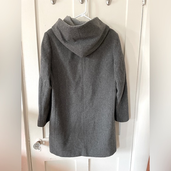 Vintage Hooded Wool Coat - Picture 3 of 9